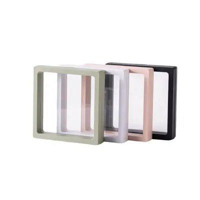 Transparente PE-Folienbox mit Aufhänger und Display - 6