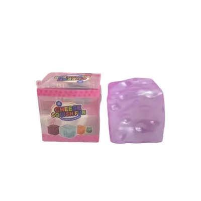 Realistic Cheese-Shaped Slow Rebound Stress Relief Toy