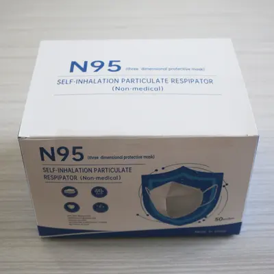 N95-Maske, fünflagig, einzeln verpackt, staubdicht - 7