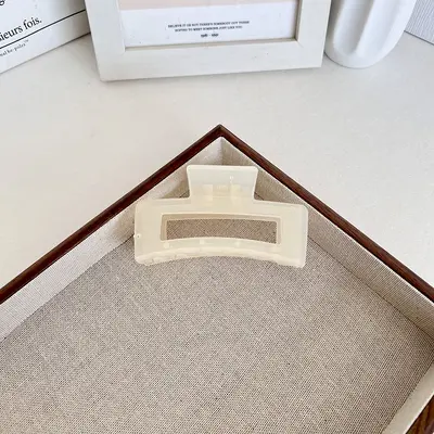 Large Square Hair Clip for Thick Hair, Bun Clip - 12