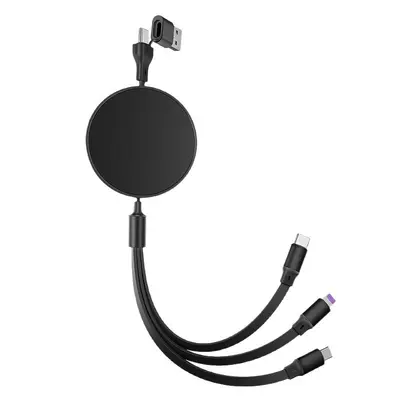 2-in-3 ausziehbar Datenkabel 100W Schnellladen 3-in-1 multifunktional USB-C 1-auf-3 Datenkabel individualisierbar - 6