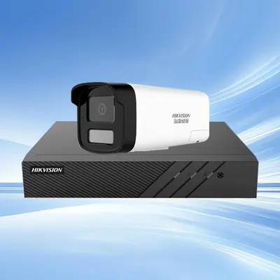 Hikvision-Sicherheitskamera-System 4MP, Vollfarbe, Mikrofon, Mobilüberwachung - 6