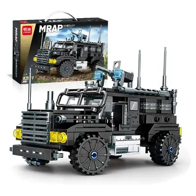 Askeri Yapı Blokları Tank ve Savaş Gemisi Seti, Küçük Parçalı Eğitici Oyuncak - 7