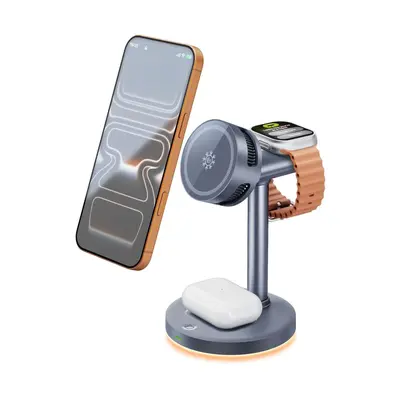 Qi2.2 25W Magnetic Cooling Wireless Charger, 3-in-1 Vertical - 9