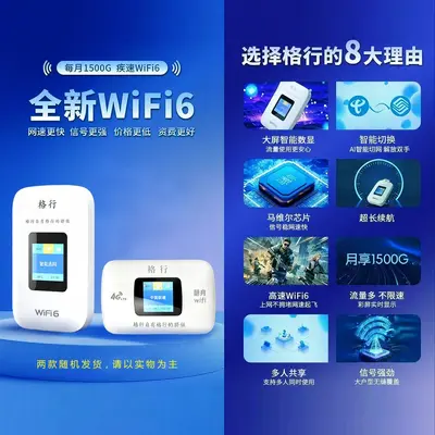 Portable WiFi device, high data capacity