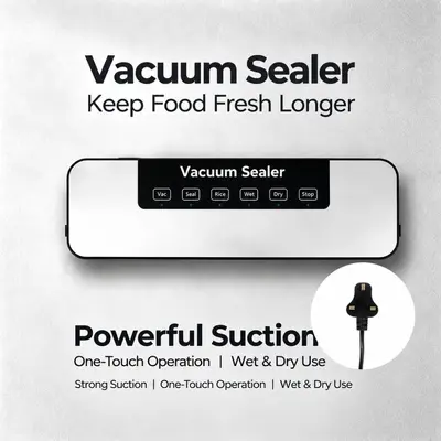Vacuum sealer fully automatic food packaging dry and wet use - 11