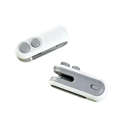Portable Mini Heat Sealer USB-C Rechargeable 2-in-1 Cutting Handheld Plastic Bag Food Snack Quick Sealing Machine - 6