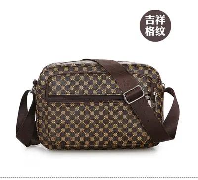 Women's Multi-Layer PU Leather Crossbody Bag, Elegant Shoulder Bag for Middle Age - 9
