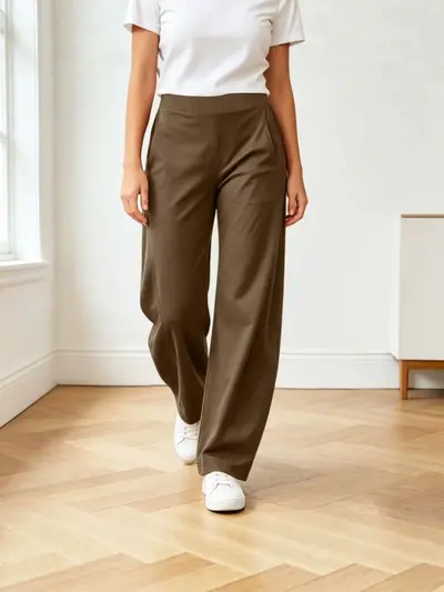Loose Wide-Leg Streetwear Pants, Japanese-Korean Style Saber-Cut