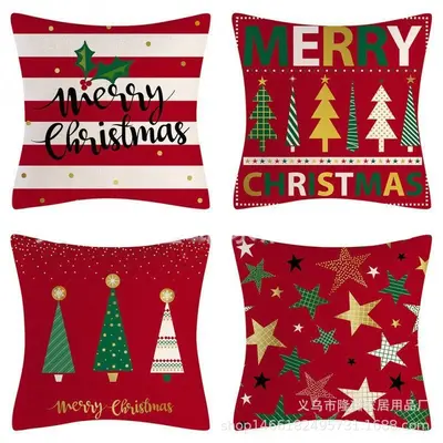 Christmas Pillow Cover Home Decor Cushion Cover Living Room Sofa Throw Pillow Bedroom Bed Pillow Cover Wholesale - 11