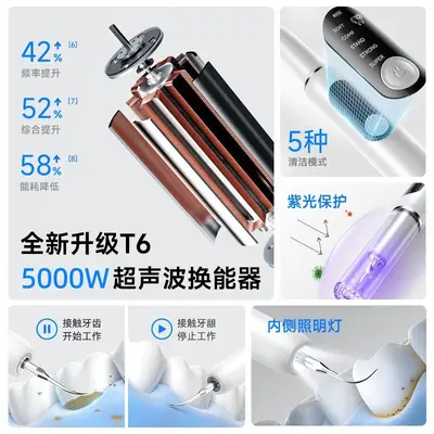 Ultrasonic Teeth Cleaner, Electric Dental Scaler, New Model - 3