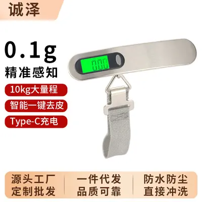 Stainless Steel Portable Luggage Scale Mini Digital