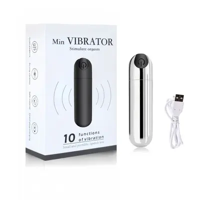 10 modlu şarjlı mini kadın vibratörü, güçlü titreşim - 12