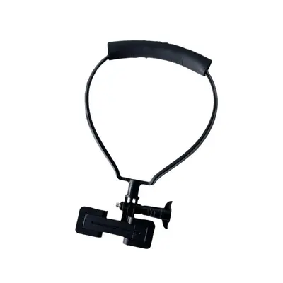 Boyun askılı telefon tutucusu, yatay ve dikey çekimler arasında bir saniyede geçiş, spor kameraları için tembel stand, silikon evrensel stand.