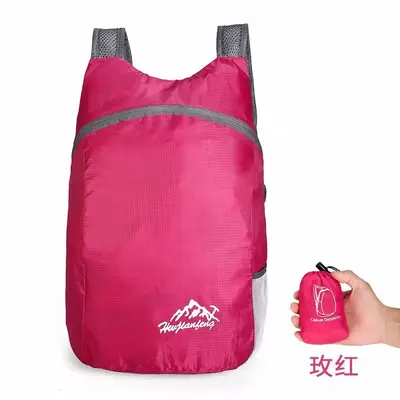 Faltbarer Mehrzweck-Rucksack, ultraleicht, tragbar - 9