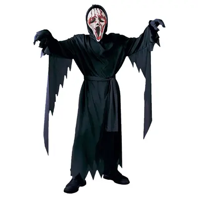 Костюмы на Хэллоуин для детей и взрослых в стиле Scream из фильма ужасов, потому что страшный кинжал, костюмы с ножом для маскарада - 9