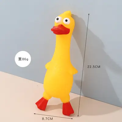 Squeaky Dog Toy, Durable Chew-Resistant Vinyl - 9