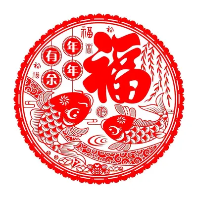 2025 Year of the Snake Electrostatic Window Sticker, Spring Festival Paper Cut