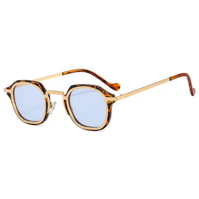 Metal Frame Sunglasses for Men and Women, UV400 Protection - 10
