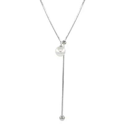 Ausziehbare Perlenkette für Damen, minimalistisches Design - 6