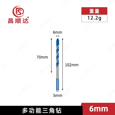 Blue Triangle Extended Twist Drill Bit, Alloy Steel - 10