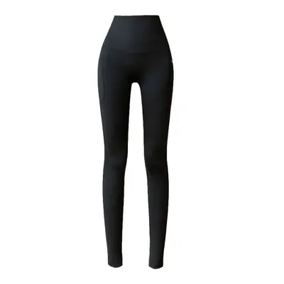 High-Waist Nine-Point Yoga Leggings, Seamless, Plus Size - 6