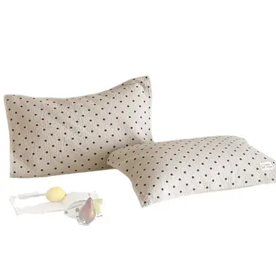 Pillow towel pure cotton pair set, gauze, breathable and absorbent