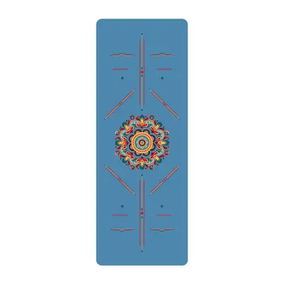 Yoga mat, natural rubber, PU non-slip, colorful, professional - 9