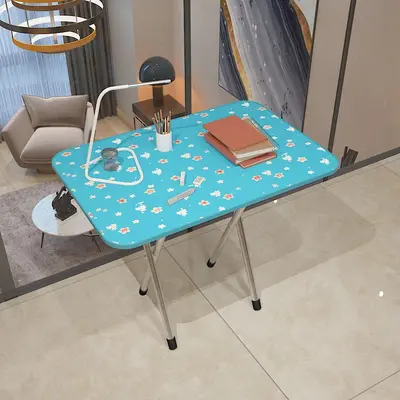 Simple home type rectangular folding rental table dormitory portable dining table outdoor counter table manufacturer wholesale - 9