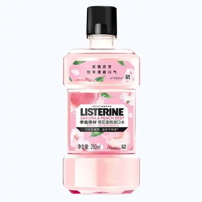 Listerine kiraz çiçeği şeftali ağız gargarası 250ml