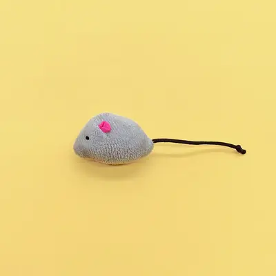 Realistic Mouse Cat Toy Set, Chew-Resistant, Includes Catnip - 13