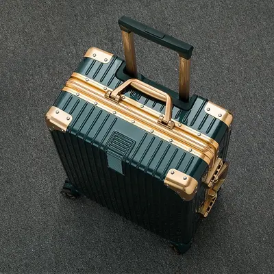 Aluminium Frame Universal Wheel Combination Lock Carry-On Case - 6