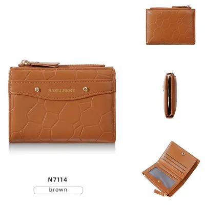 Baellerry Women's Short Wallet, Zipper Coin Pocket, Multi-Card Slots - 9