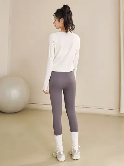 Women's Long Sleeve Pilates and Yoga Wear, Spring Autumn, Professional - 3