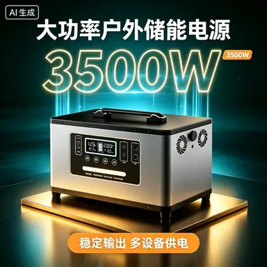 3000W Taşınabilir Güç İstasyonu 220V Büyük Kapasite - 13