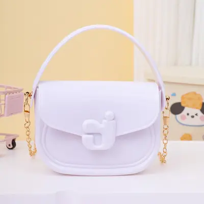 2025 Fabrik Direktverkauf Grenzüberschreitend neue Buchstaben-Gelee-Tasche Handtasche Single-Shoulder-Crossbody-Damentasche Mini-Mode-Damentasche - 8