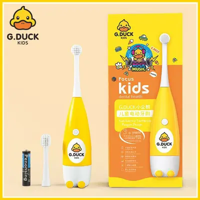 Children's Electric Toothbrush, 5-Piece Set, Ages 2-15, Soft Head - 7