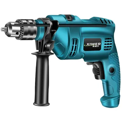 Impact Drill with Wall Drilling Bit Set