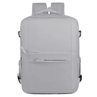 Large Capacity Backpack with Separate Shoe Compartment and Expandable Design - 8