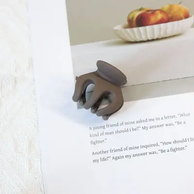 Bestselling Large Volume Pumpkin Hair Claw Clip Bun Hair Clip Women's Back Head High Ponytail Fixing Tool Bangs Clip - 12