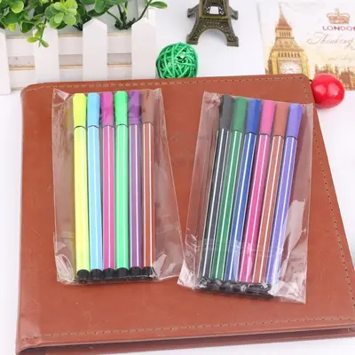 Creative Little Bear Washable Watercolor Brush Painting Marker Set 12/18/24/36 Colors Marker Wholesale Watercolor Brush - 12