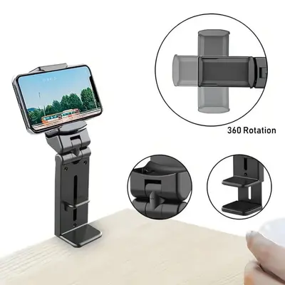 Foldable 360-Degree Rotating Travel Phone Holder