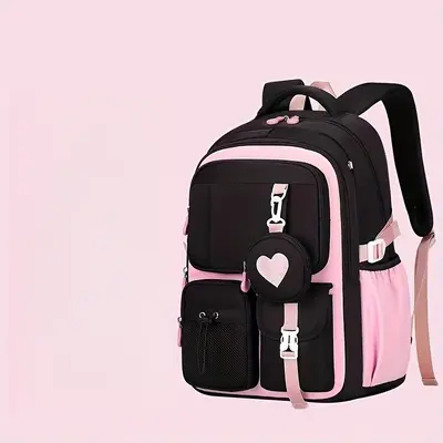 Three-Piece Backpack Set for High School and University Students, Unisex - 7