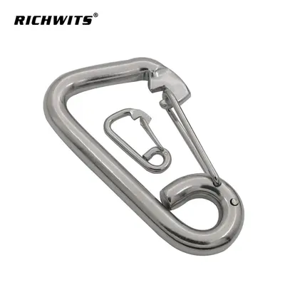 Stainless Steel Spring Snap Hook S2430 Safety Clasp - 4