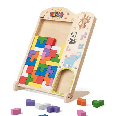 Tetris building blocks puzzle educational toy ages 3+