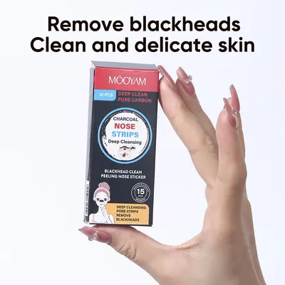 Bamboo Charcoal Blackhead Removing Nose Strips - 2