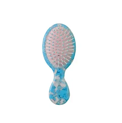 Korean-Style Best-Selling Sweet and Cute Acetate Air Cushion Comb, Oval, Hair-Friendly, Anti-Static, Compact and Portable Comb, Hair Styling Comb