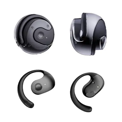 AI çeviri kulaklıkları sınır ötesi popüler küçük hindistan cevizi topu OWS Bluetooth kulaklıklar kulak üstü kulak içi olmayan spor uzun pil ömrü fabrikası