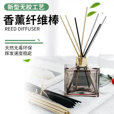 Fragrance Diffuser Reed Sticks, Fiber, Flameless, for Essential Oils