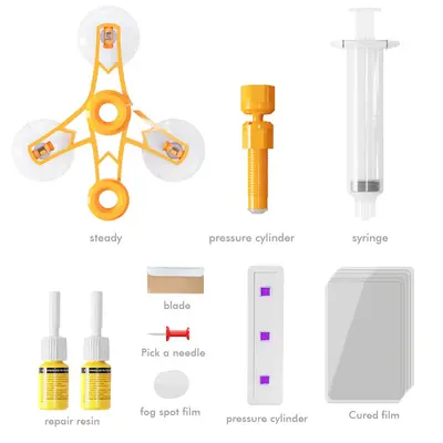 Windshield repair liquid, fast repair tool for car front window cracks and scratches without leaving traces, Amazon bestselling product
